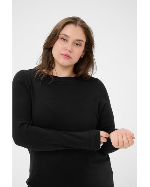 Kaffe Black Pullover Kclizzy
