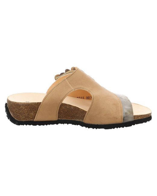 Think! Brown Pantolette Mizzi