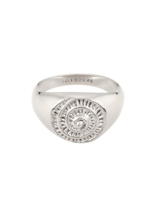 Kuzzoi Ring in White für Herren
