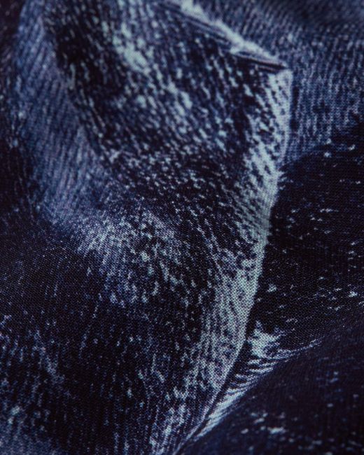 G-Star Blue Bluse 'Print'
