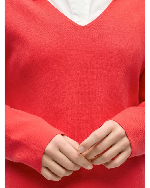 Object Red Pullover Objreynard