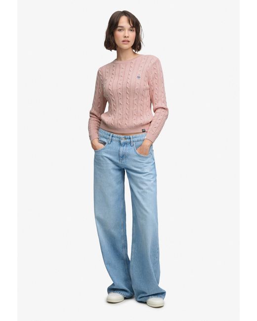 Superdry & Co Pink Pullover Essentials