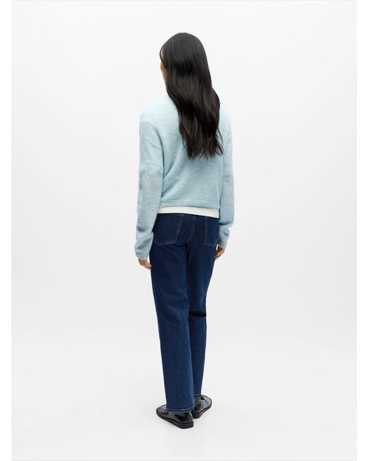 Object Blue Strickjacke Objagate