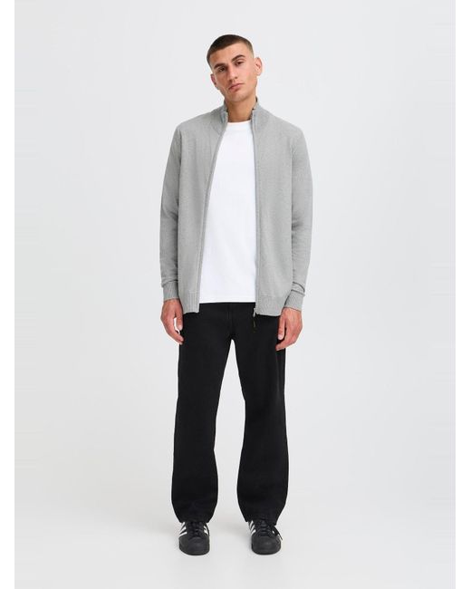 Solid Trainingsjacke Sdakalas in Gray für Herren