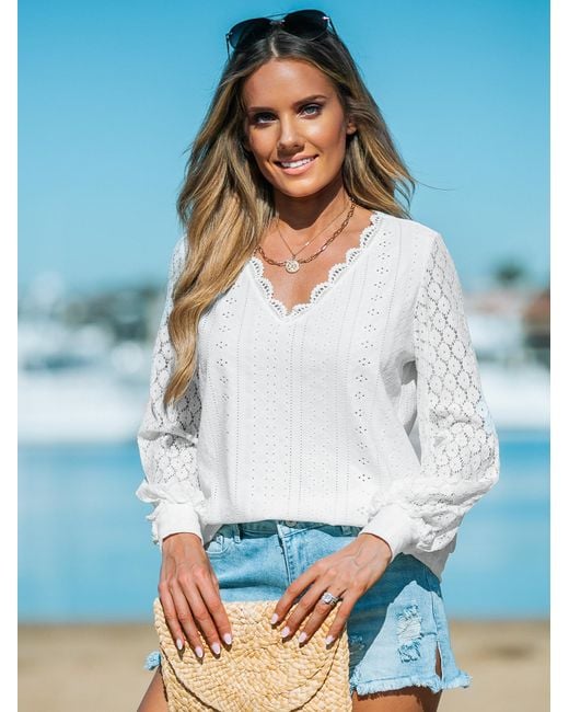 CUPSHE White Bluse