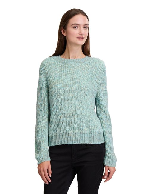 BETTY&CO Blue Strickpullover Mit Struktur