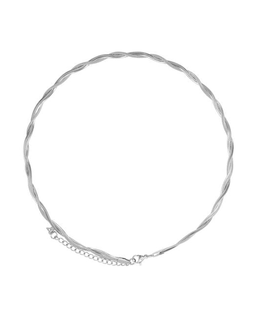 Heideman Kette Zelus in White für Herren