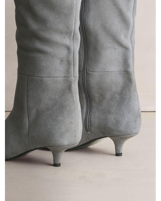 Next Gray Stiefel