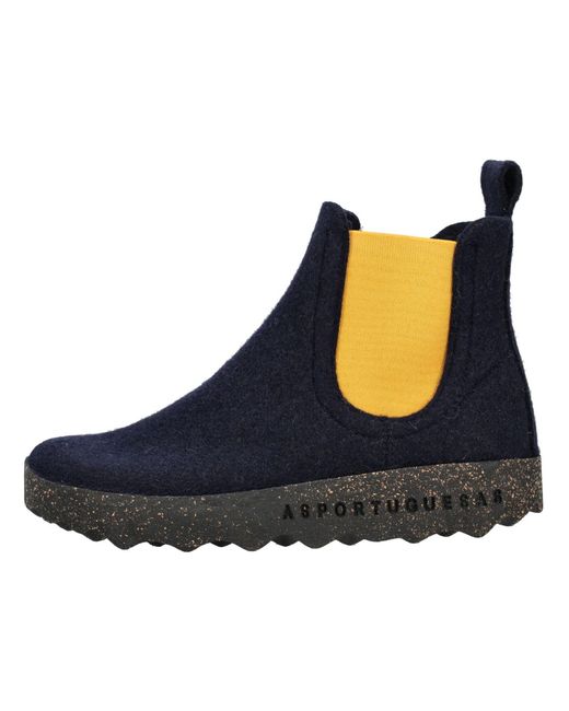 ASPORTUGUESAS Blue Chelsea Boots