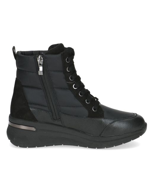Caprice Black Schnürstiefelette