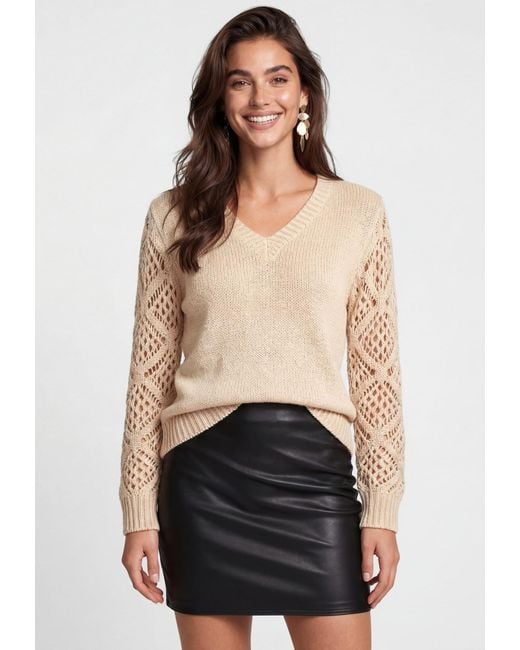 faina Natural Pullover