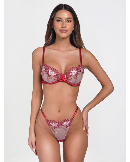 Carré Chic Red Carr Chic Wäsche-Sets