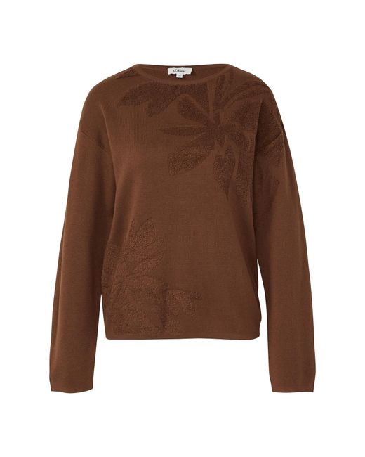 S.oliver Brown Pullover