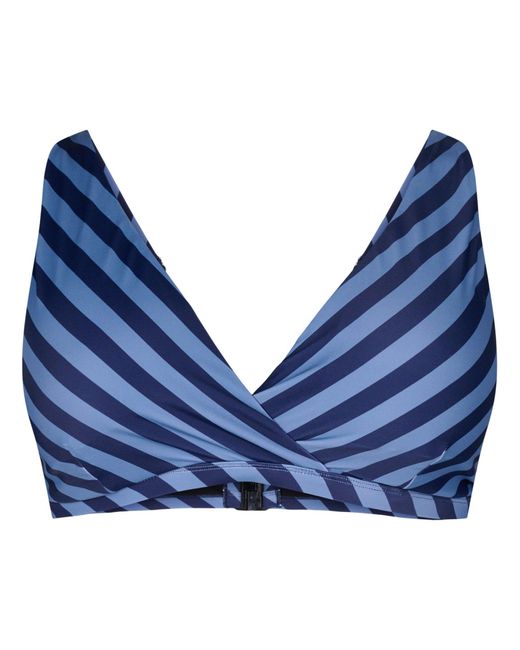 Swim By Zizzi Blue Bikinitop 'Stina'