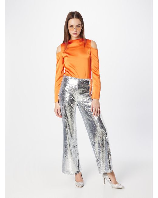 Oval Square Orange Bluse Dance