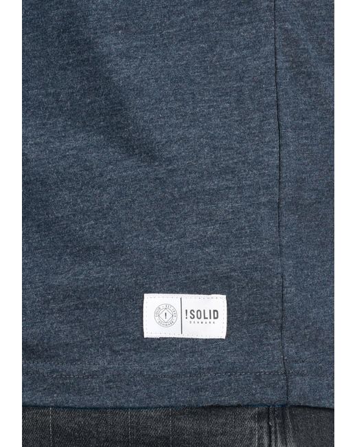 Solid Tanktop 'malino' in Blue für Herren