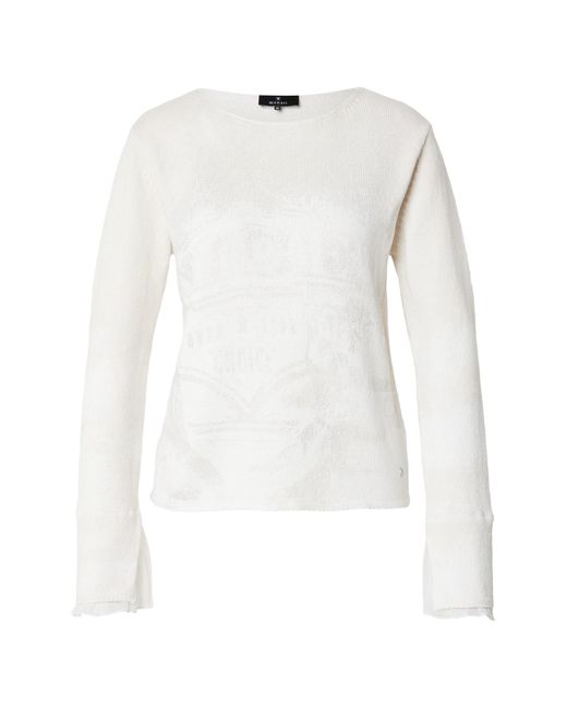 Monari White Pullover