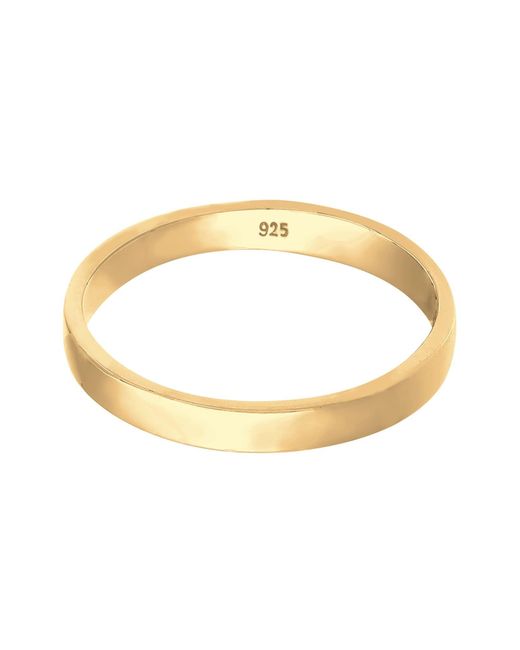 Elli Jewelry Metallic Ring Bandring