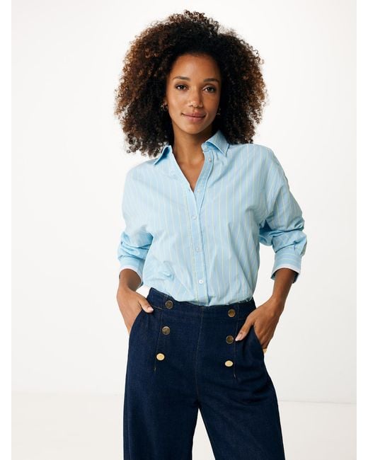 Mexx Blue Bluse