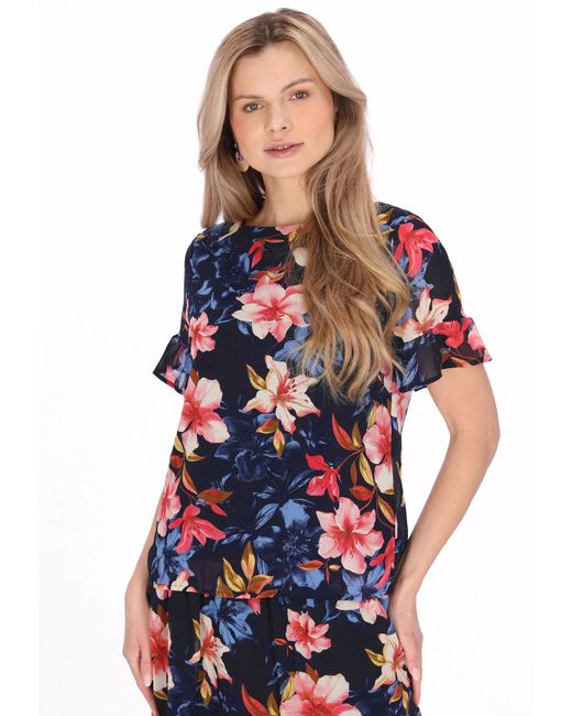 Usha Blue Bluse