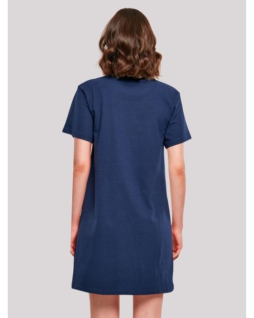 F4NT4STIC Blue Kleid Beach Bum Summer Varsity Retro