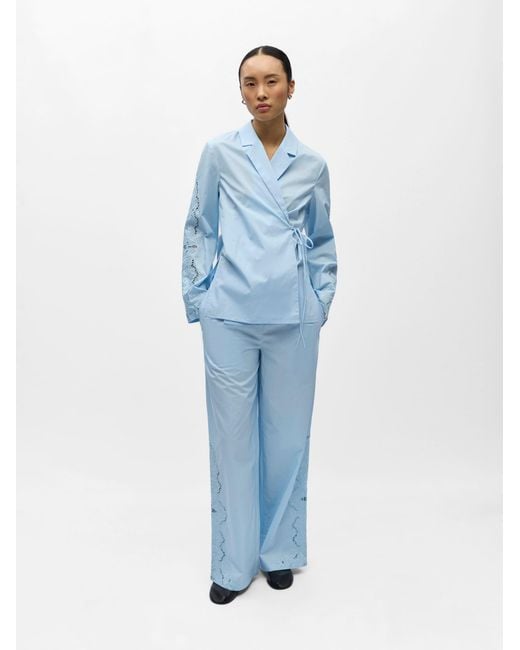 Object Blue Bluse Objmagda