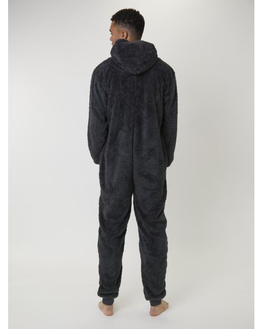 Loungeable Hausanzug in Black für Herren