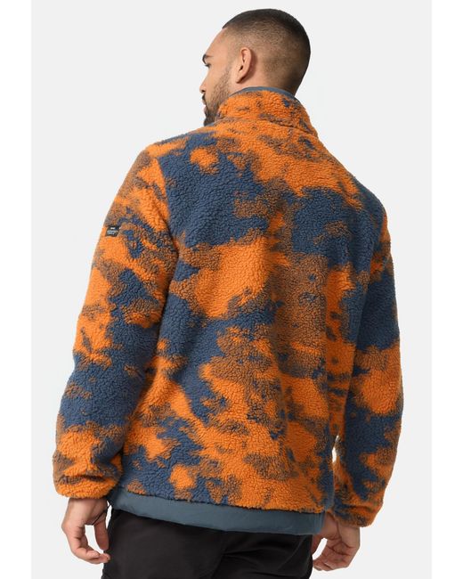 INDICODE Pullover Sofiane in Orange für Herren