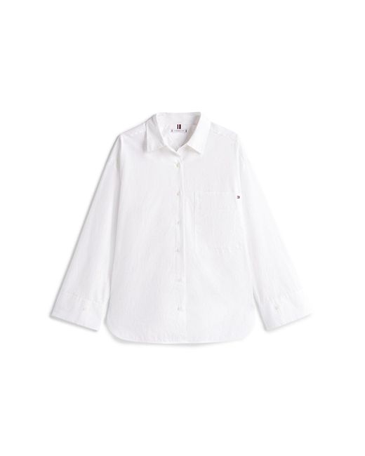 Tommy Hilfiger White Bluse Ess (Ocs)