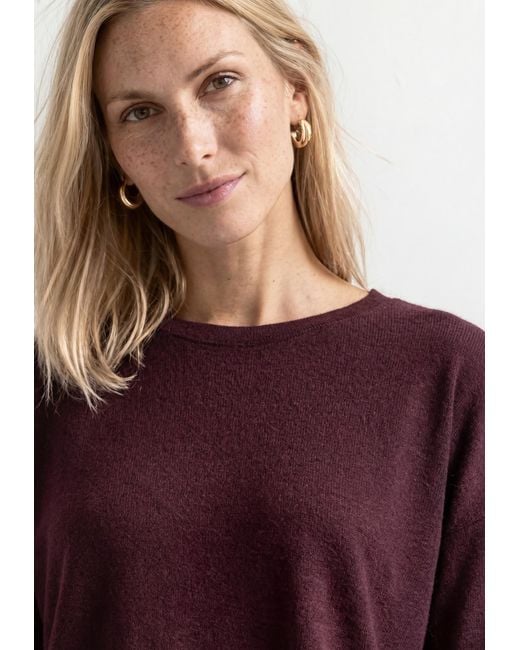 Street One Purple Pullover