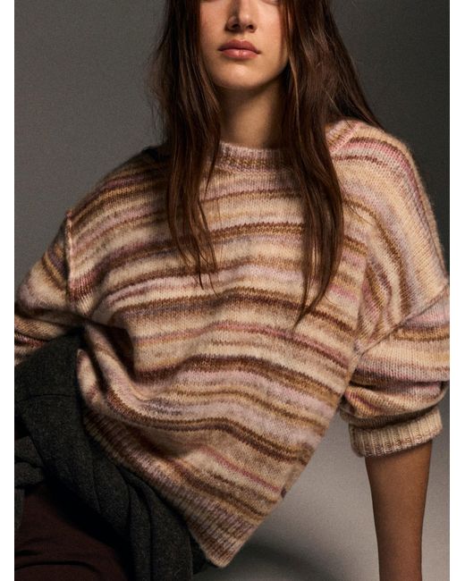 Pull&Bear Natural Pullover