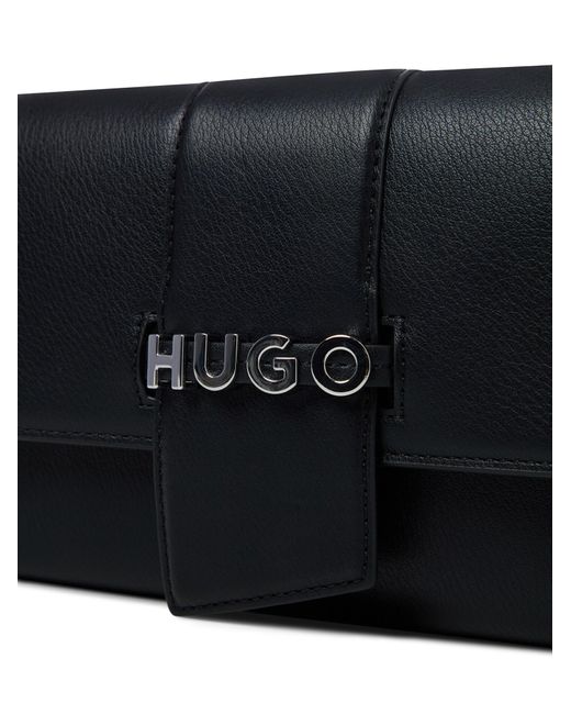 HUGO Black Clutch