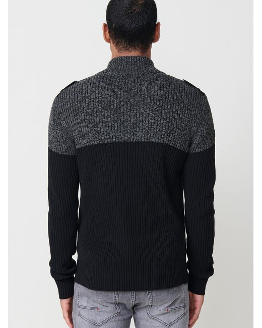 Koröshi Strickpullover in Blue für Herren