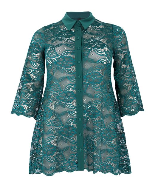 Yoek Green Bluse
