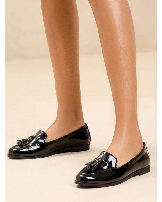 Lipsy Black Slipper