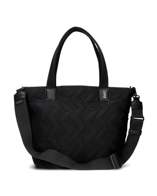 Zwei Black Shopper Cleo