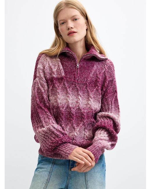 Desigual Pink Pullover