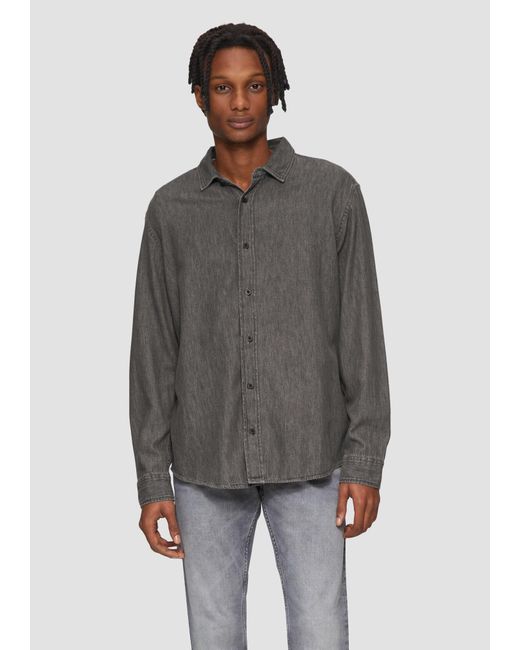 QS Hemd in Gray für Herren