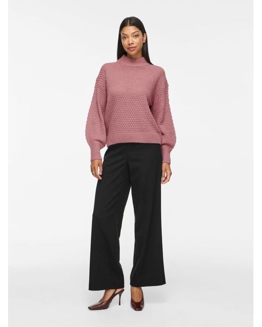 Vila Pink Pullover Viliomy
