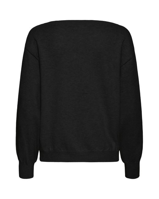 Ichi Black Pullover Ihluls