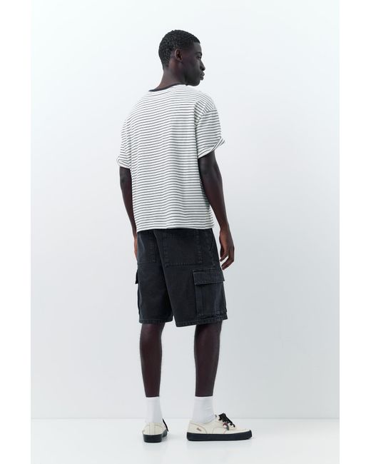 Pull&Bear Shorts in Black für Herren