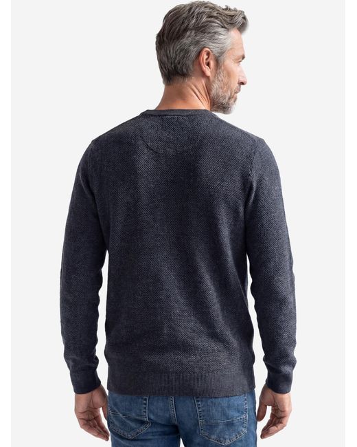 Redmond Pullover Basic in Red für Herren