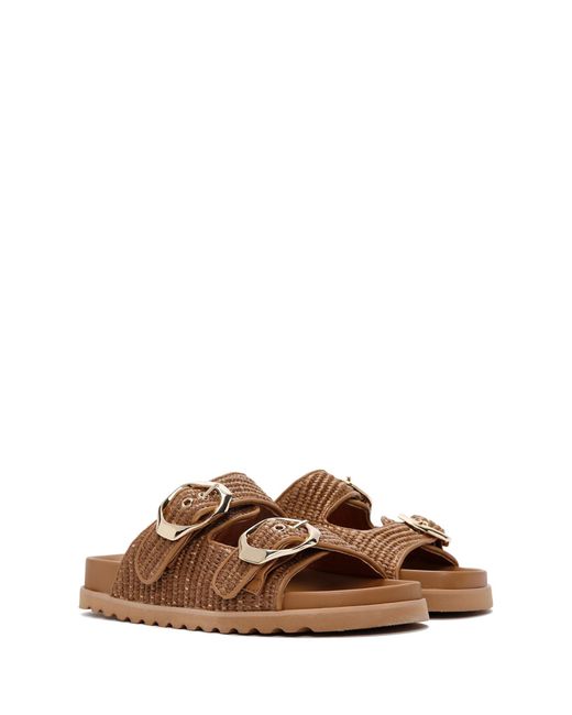 Derimod Brown Pantolette