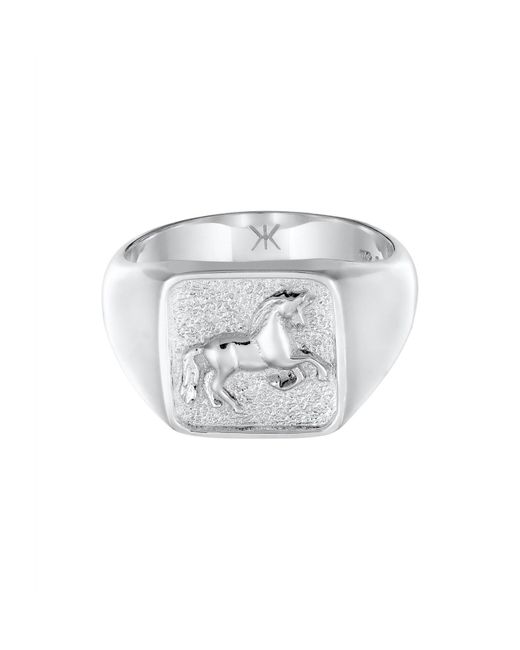 Kuzzoi Ring Horse in White für Herren