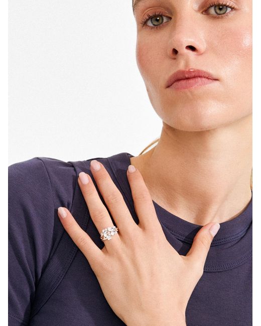 Pilgrim White Ring Ajani