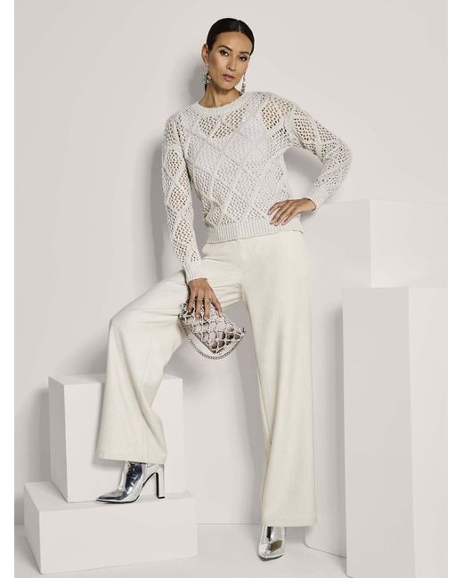 Madeleine White Pullover