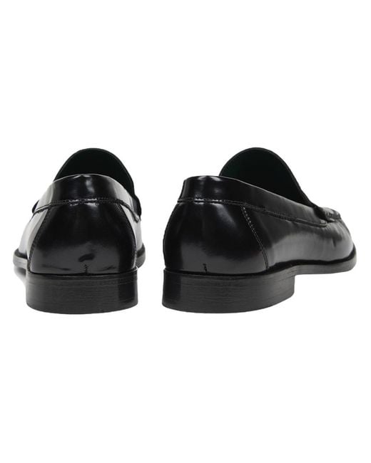 Desa Mokassin Slipper in Black für Herren