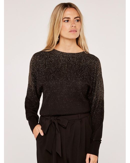 Apricot Black Pullover