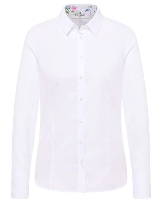Eterna White Bluse