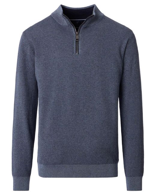 CASA MODA Pullover Basic in Blue für Herren